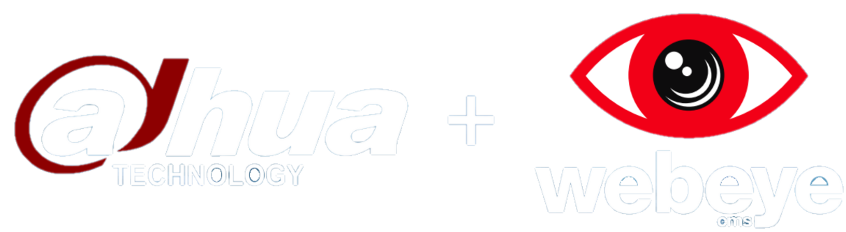 Dahua and Webeye logo